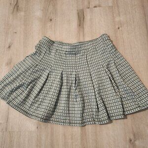 Altar'd State Tweed Skirt Size L with Elastic Wasteband